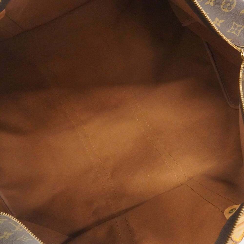 LOUIS VUITTON Brown Monogram Keepall 60 Boston Bag - Picture 4 of 12